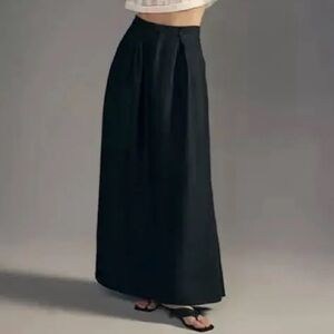 Viral Anthropologie Linen Skirt NWT